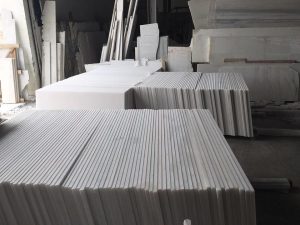 40x40x3cm High Quality White Marble