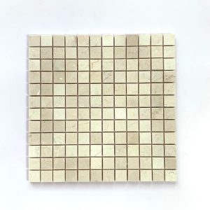 Beige Square Cream Marfil Marble Mosaic 25×25